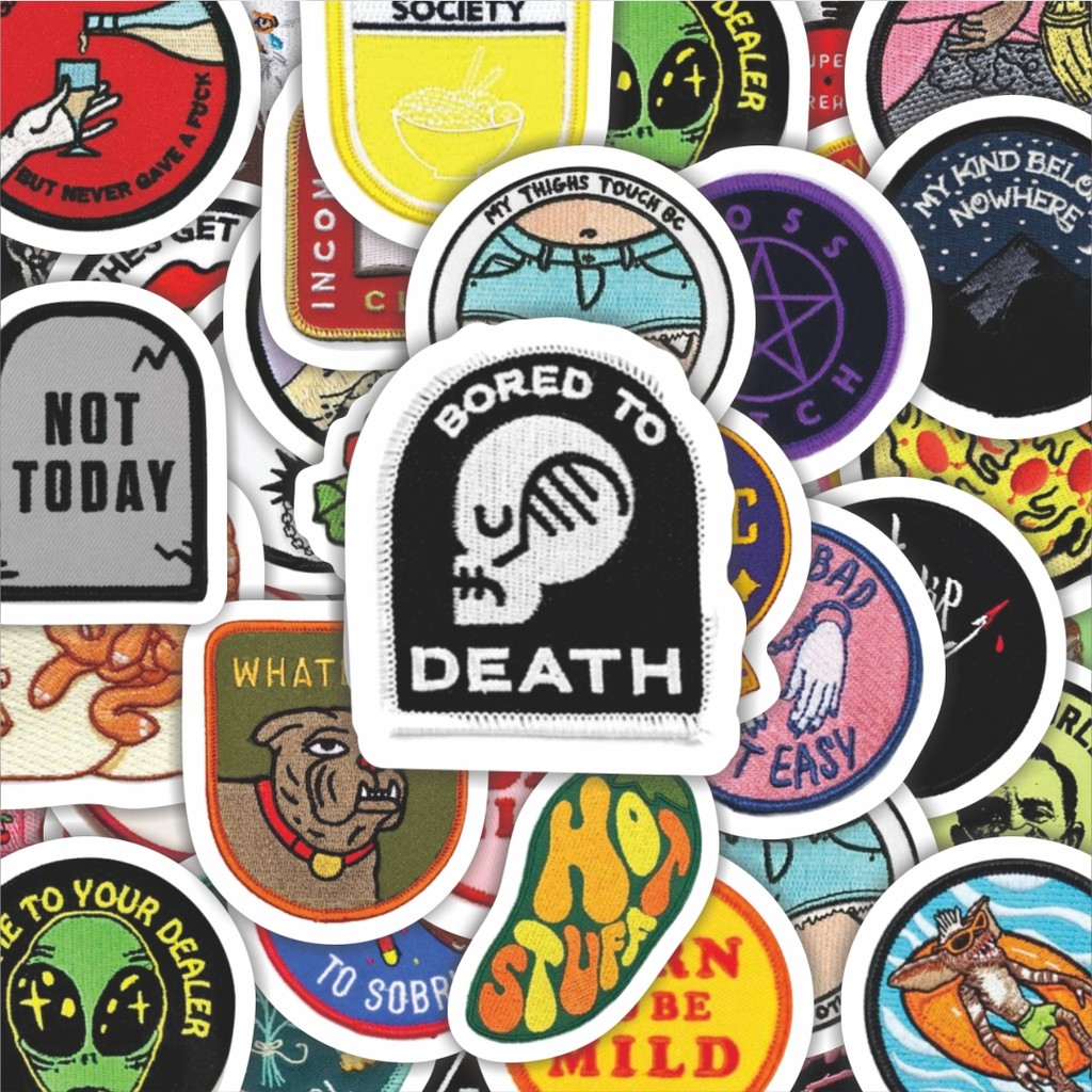 

100PCS Lucu Stiker Patch V20 Stiker Aesthetic Stiker Anti Air Stikers Berperekat Waterproof sticker decal buat Motor Helm Buku Journal Koper Casing HP Laptop Botol Minum Hadiah anak