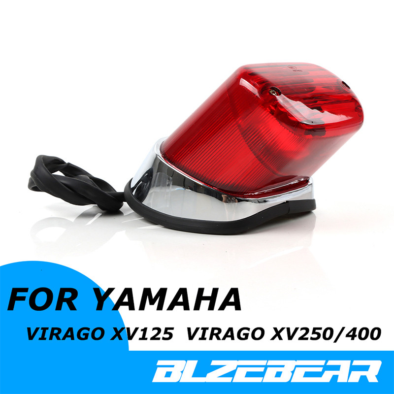 Motorcycle Rear Taillight Brake Tail Light Rear Brake Lamp For Yamaha Virago XV 250 XV 400 XV 125 XV