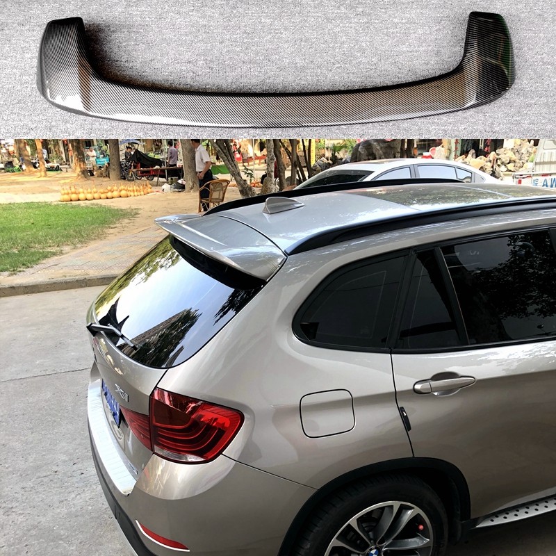 For BMW X1 E84 2011 2012 2014 2015 Rear Spoiler ABS Material Rear Roof Trunk Spoiler For X1 E84 Carb