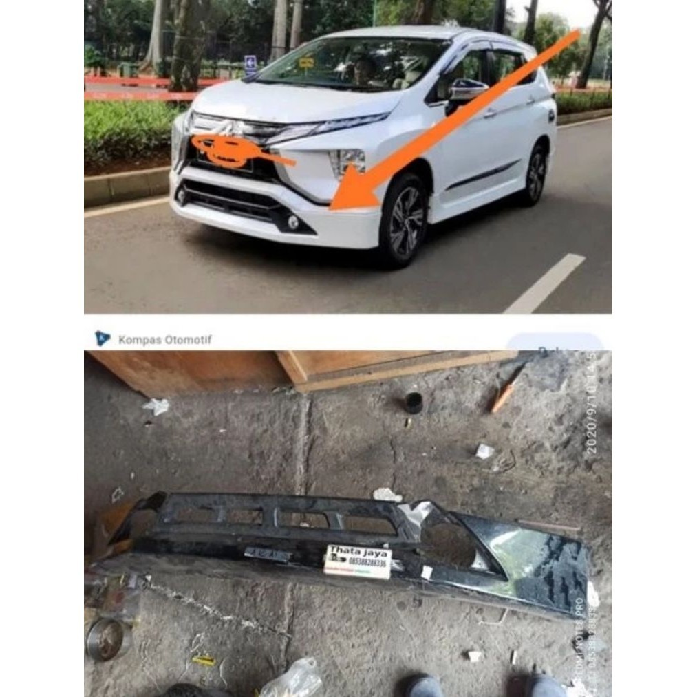 aksesori bodykit mitsubishi xpander 2019 2020