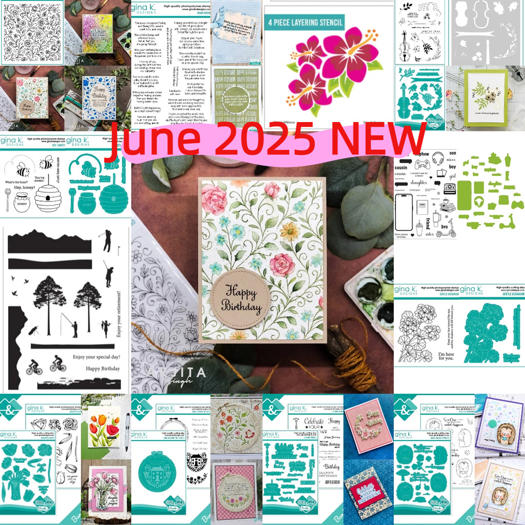 

Hey Honey Stamps 2025 New Dies Stencil For DIY Scrapbooking Crafts Maker Photo Album Template Handmade Decoration