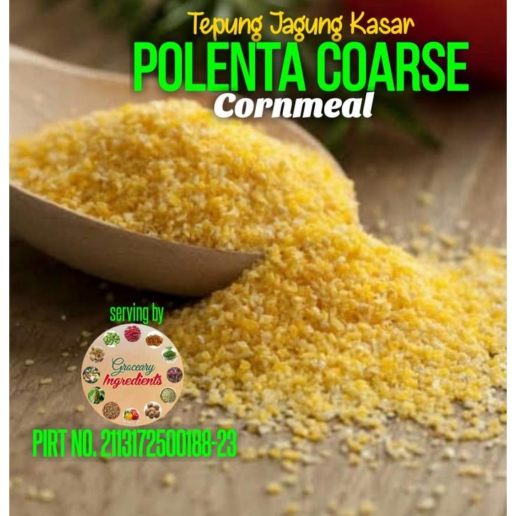 

Hot Produk Organic Polenta Coarse / Tepung Jagung Kasar Tanpa Gluten 1kg Terbaik dan Terlaris