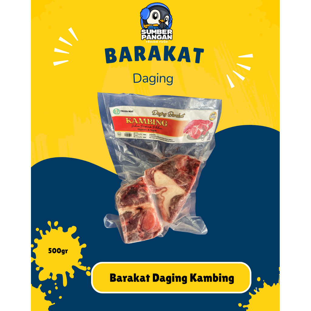 

Barakat Daging Kambing 500gr