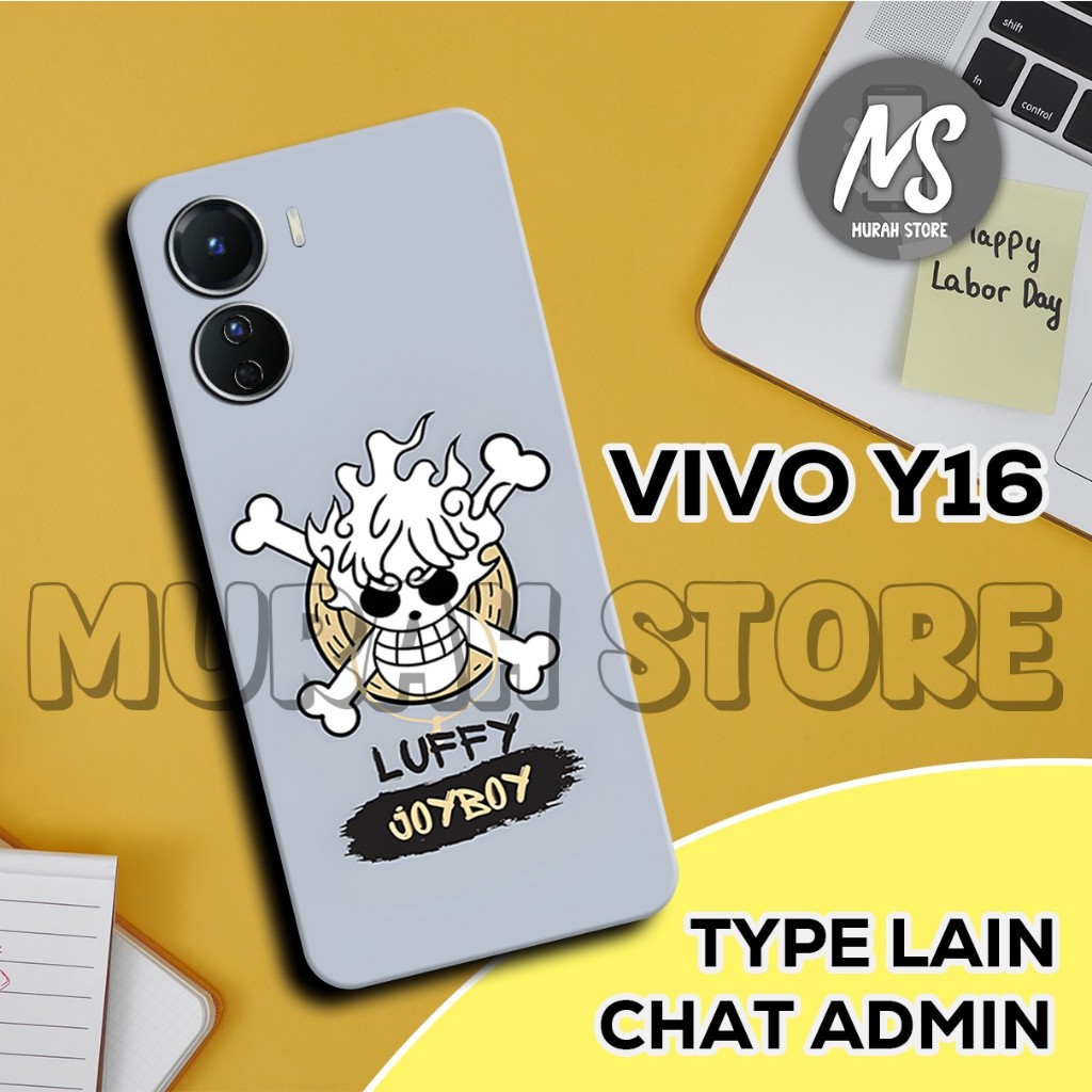 Softcase Karet VIVO Y16/MS6/Motif ANIME/Case VIVO Y16/Silikon VIVO Y16