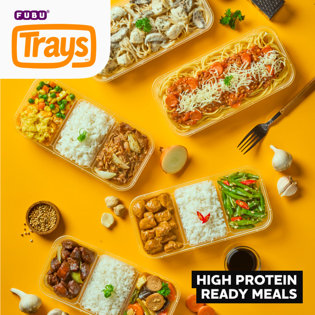

FUBU Trays - Aneka Menu Lauk Siap Saji Microwave Ready Meal Prep Kemasan Satu Porsi Protein Rich Bulking Low Fat Catering Frozen KIRIM INSTAN Ayam Daging Sapi Beef Cumi Sayur Nasi Rendang Cabe Ijo Sambal Yakiniku Spageti Creamy Alfredo Chicken Spaghetti
