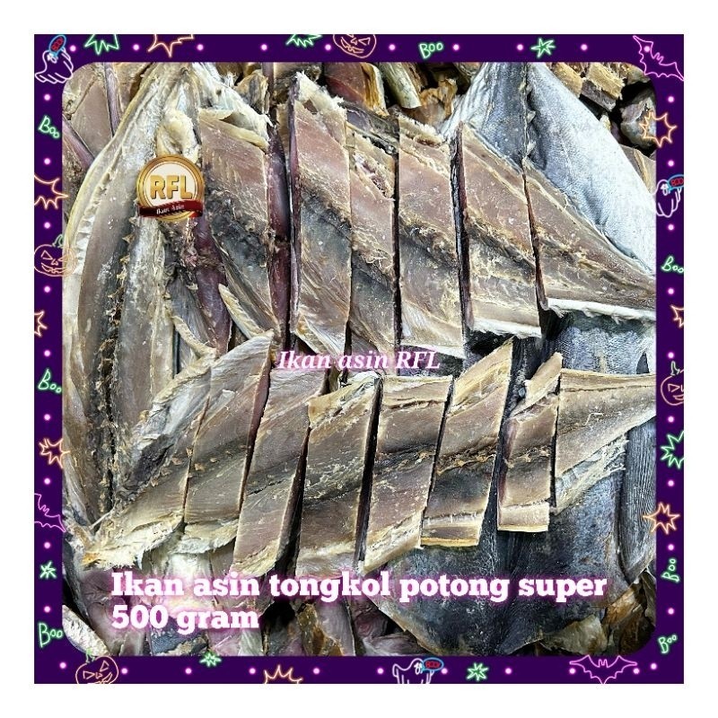 

ikan asin tongkol potong super 250gram