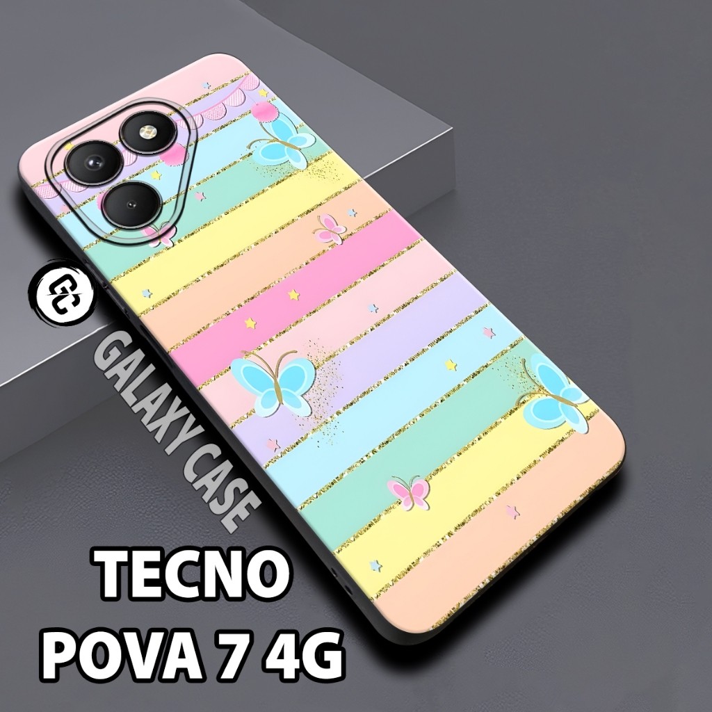 GC43/Case Hp Tecno Pova 7/softcase tecno pova 7/casing tecno pova 7/case karet/silikon tecno pova 7