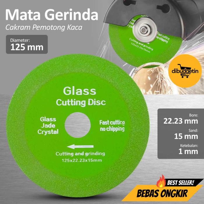 

KNIFEZER Mata Gerinda Cakram Pemotong Diamond Cutting Disk 22.23x15mm - JC-11