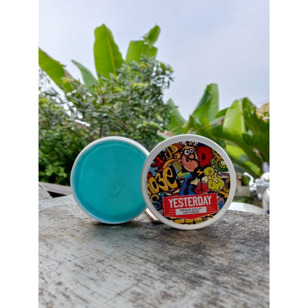 Pomade Styling Rambut - YESTERDAY pomade water based 55 gr - Pomade Cowo Strong Hold