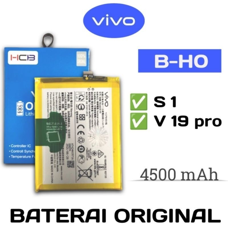 BATRE BATERAI VIVO S1 BATTERY VIVO S1 V19 PRO B-HO VIVO ORIGINAL