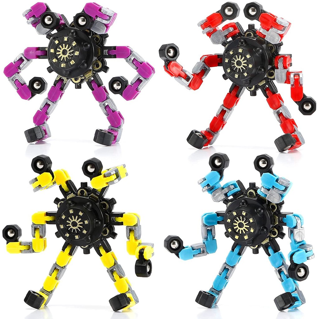 Fingertip Spinner Adult Decompression Toy New Transformable Creative Mechanical Toy for Kids