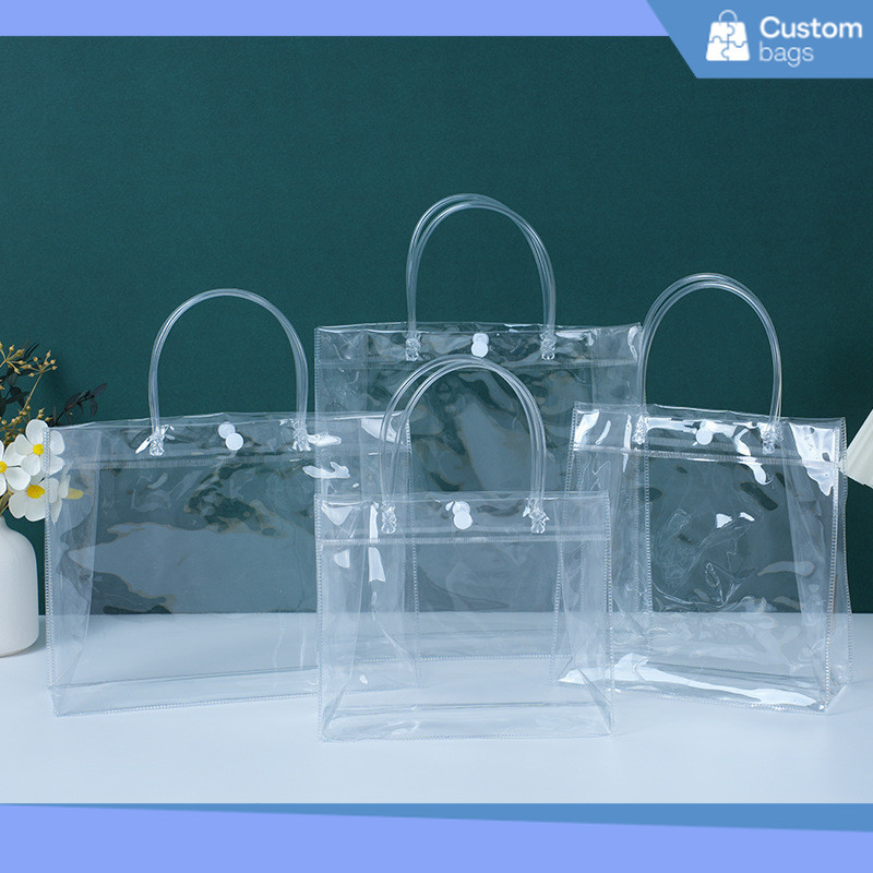 

Tas Mika PVC Transparan / Tas PVC Polos Ulang Tahun Transparant Bening / tas bridesmaid / Tas Ultah / Tas Souvenir Ulang tahun Anak / Goodie Bag MIKA Transparan | AC01