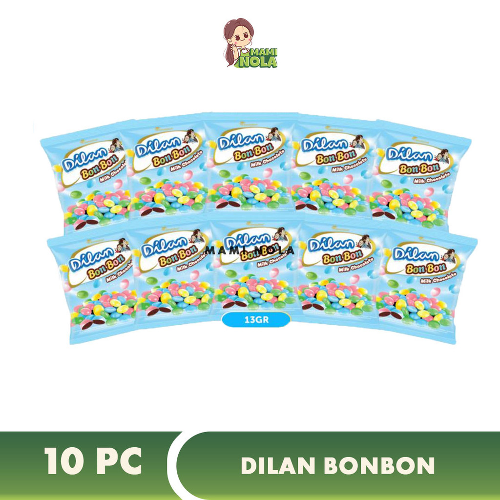 

Dilan Bon Bon Milk Chocolate isi 10 Pcs x 13Gr