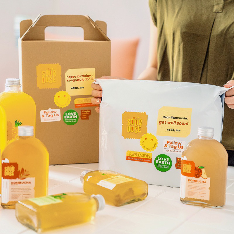 

Hampers Get Well Soon Birthday Congratulation Kombucha by Sourdose