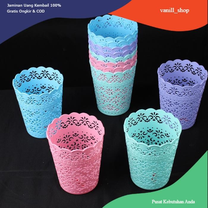 

【VANILL_S】HOT SALE!! Tempat Sendok / Tempat Pensil Kayla 3509 / Keranjang Mini Multy Fungsi - BIRU