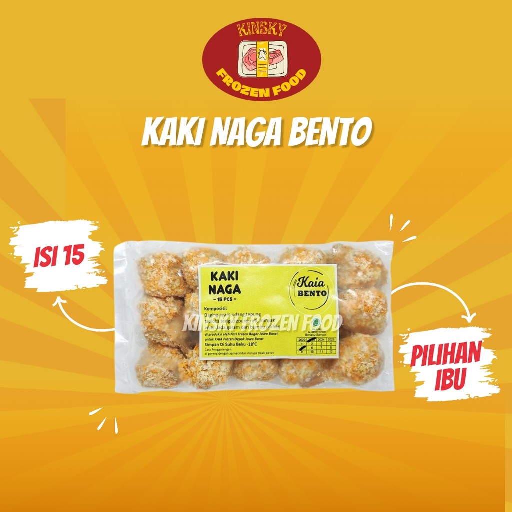 

KAKI NAGA BENTO ISI 15