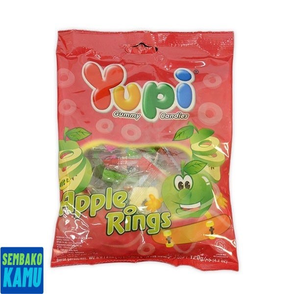 

Yupi App Ring 120 gr - Permen