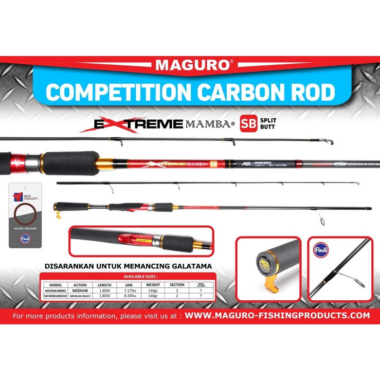 Joran MAGURO Extreme Mamba 180 CS/SB- Full Fuji
