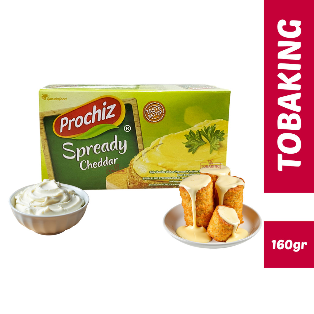 

Prochiz Spready Cheddar 160gr Keju Oles Prochiz Cheese