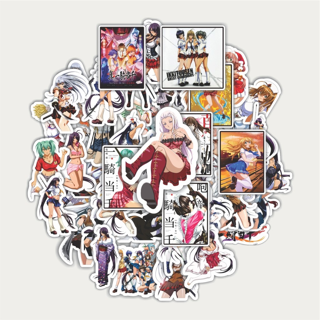 

Sticker Pack Stiker Series Manga Ikki Tousen Karakter Mix | Sticker TUMBLR | Stiker LAPTOP KOPER HELM