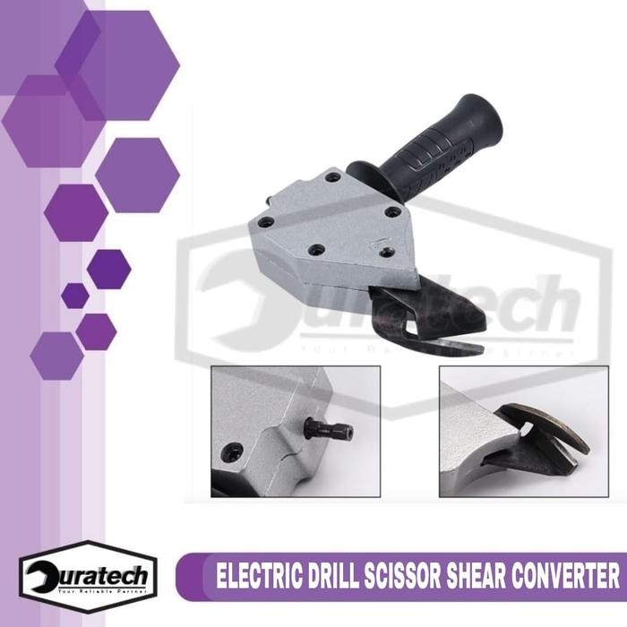 

READY Adaptor Mesin Bor Menjadi Gunting Plat Tipis Seng Aluminium - Adapter Konverter Pemotong Mesin Bor Adapter Drill Plate Cutter Alat (COD) Adaptor Bor Pemotong Seng Potong Lembaran Logam Converter Bor Jadi Gunting
