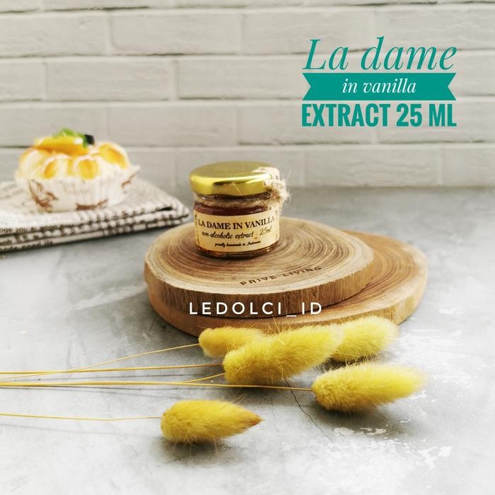 

PROMO! LA DAME IN VANILLA EXTRACT | EKSTRAK VANILLA LA DAME - EXTRACT - 25 ML