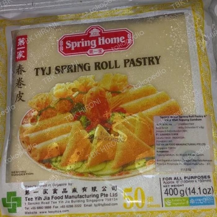 

PROMO! Kulit Lumpia Spring Home uk. 15x15cm