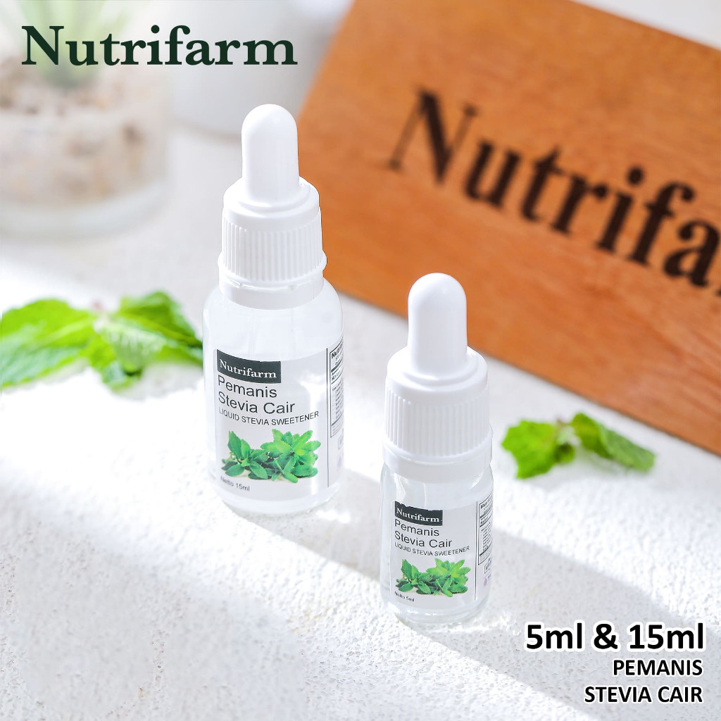Nutrifarm Stevia Cair 5 ml  / Stevia Cair 15 ml