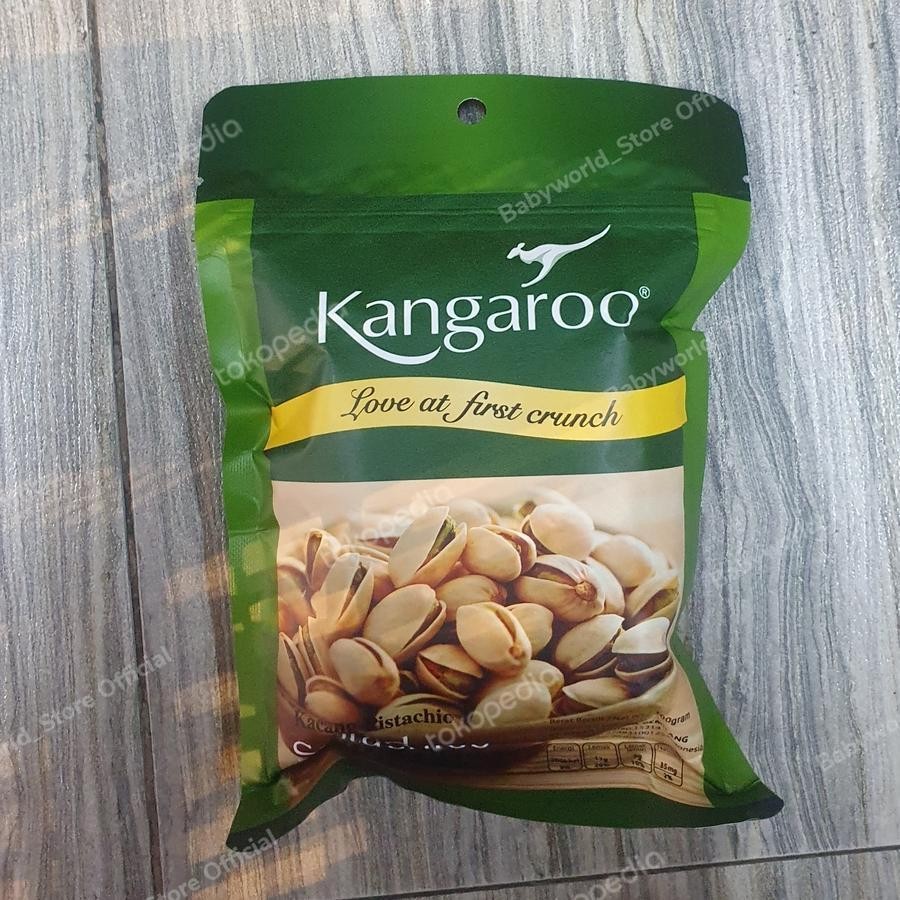 

Kangaroo Salted Pistachios Kacang Pistachio 100gr