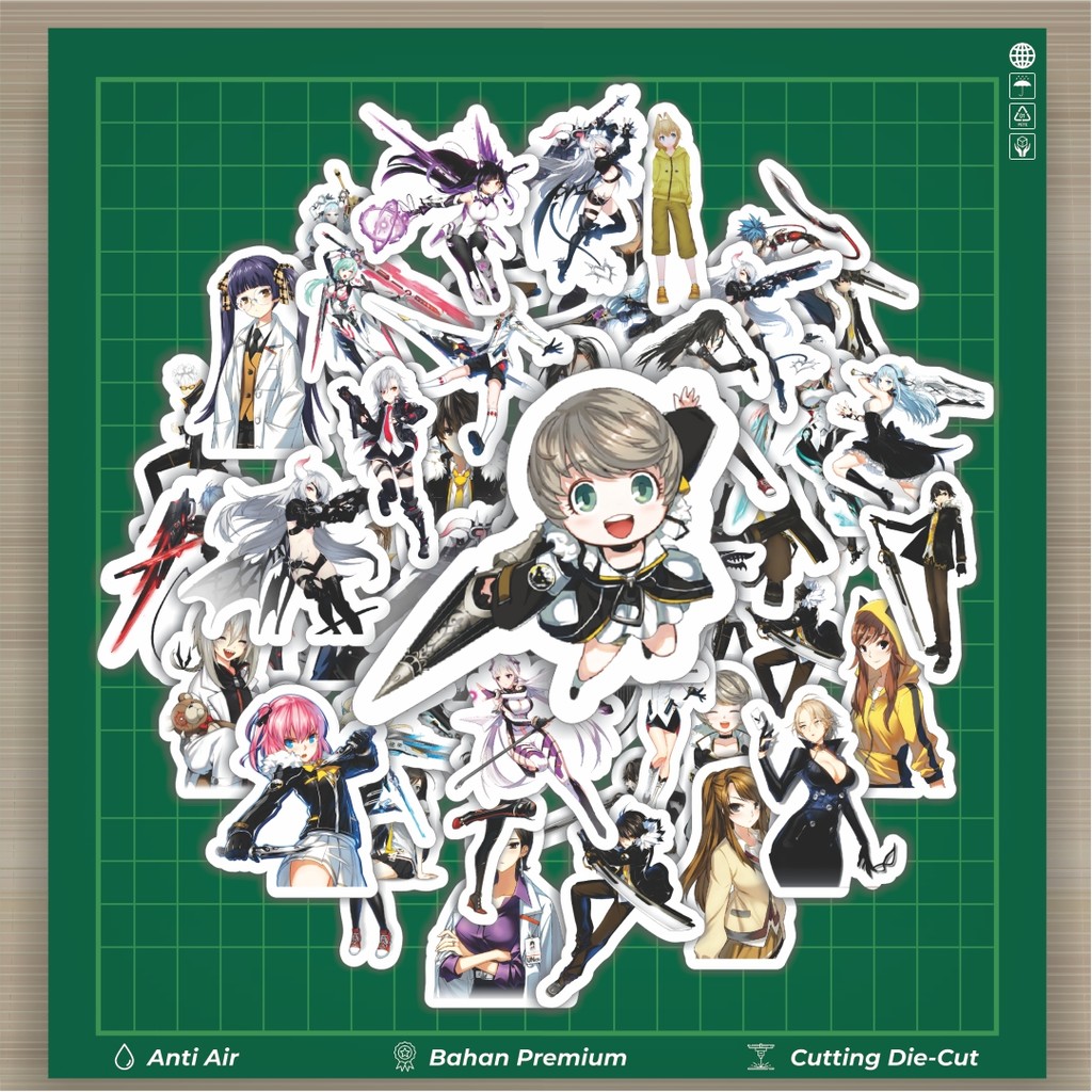 

HOT 50 PCS STIKER Stiker Game Series Closers Karakter Mix 2 Stiker Fashion Cars Decal Dingin Kartu Album Custom Vinyl Anti Air- Sticker Aesthetic Buku Journal Koper Casing HP Tablet Laptop Helm Motor Botol Minum