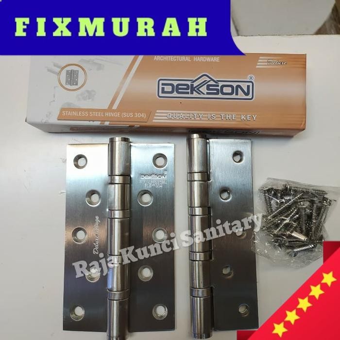 Engsel  Deluxe 5"X3"x3mmx4bb SUS 304/Engsel  ORIGINAL