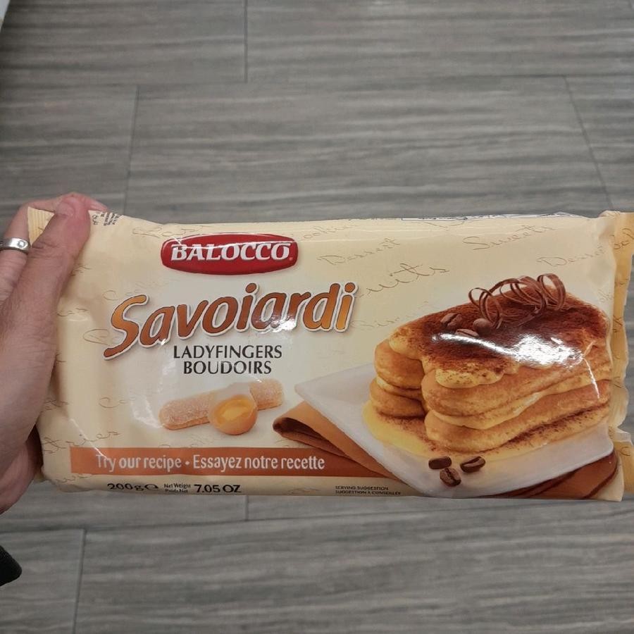 

Balocco Savoiardi Ladyfingers Boudoirs Biscuit Import 200gr
