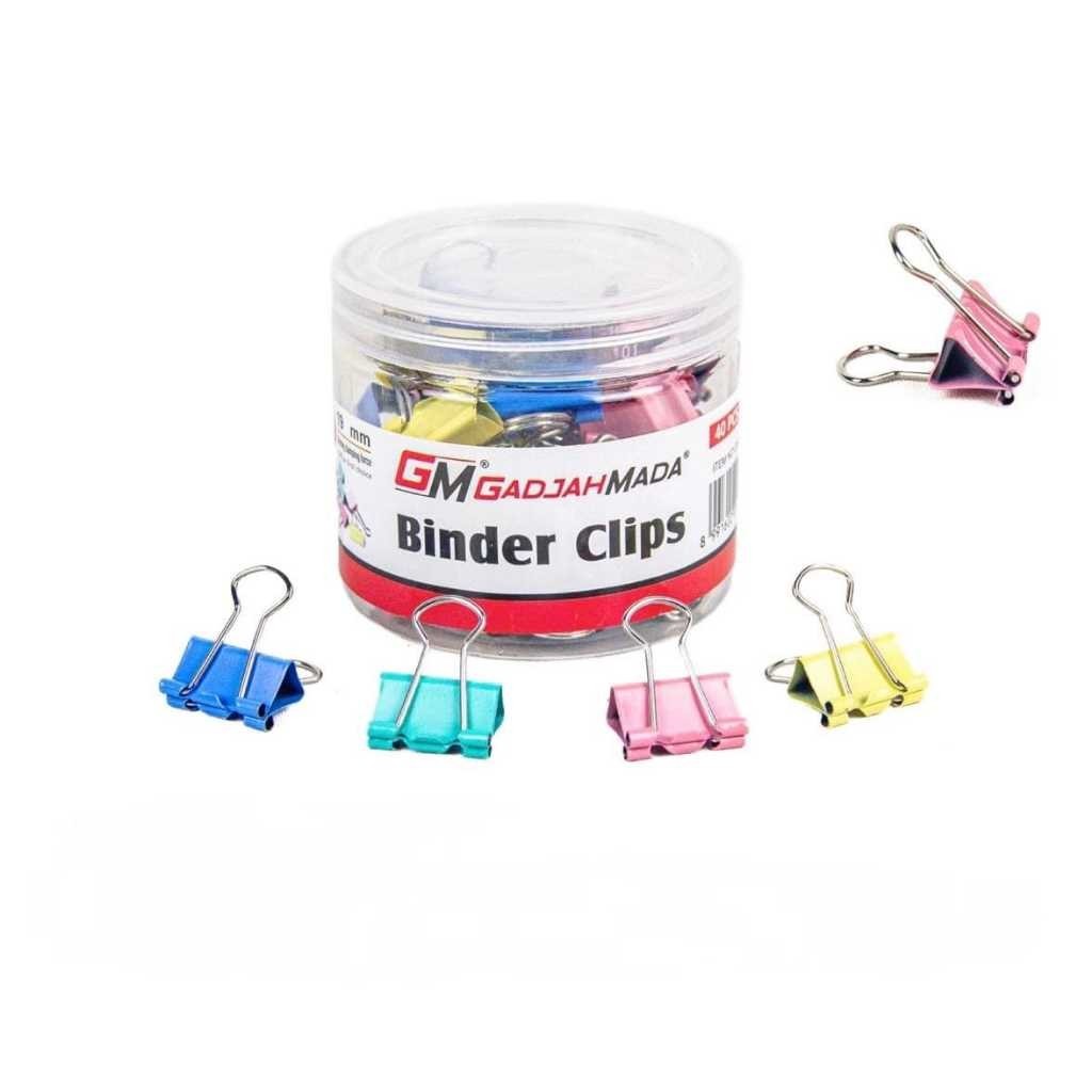

Binder Clip Penjepit Kertas Warna Warni Ukuran Sedang Kecil 105 Dan 107