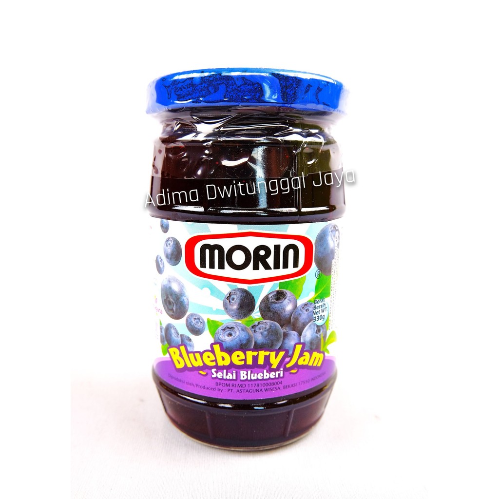 

Morin Blueberry Jam / Selai Blueberry Morin 330gr