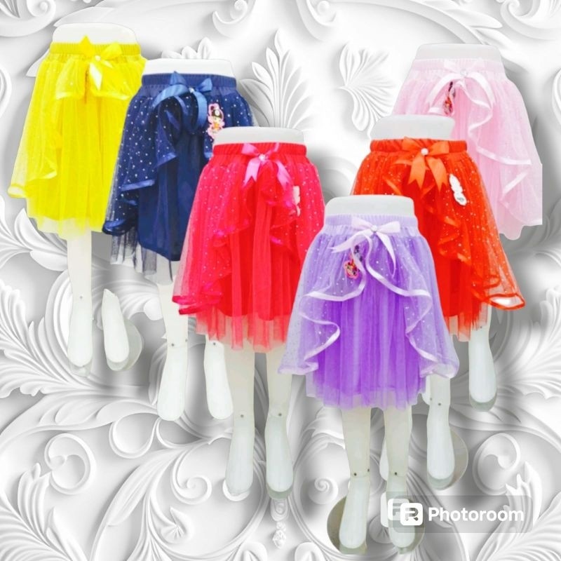 

* Rok tutu anak perempuan,model panjang selutut/rok tileu/rok gliter/ukuran 1-12th ^