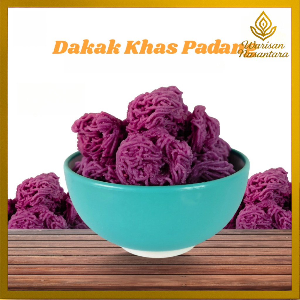 

Camilan tradisional dakak Khas Padang gurih renyah makanan dari beras