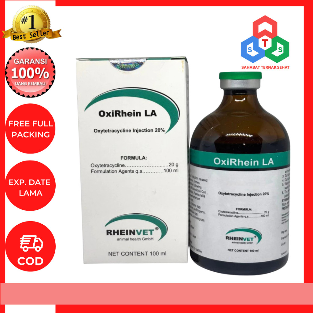 Oxirhein LA 100 ml SEPERTI LIMOXIN 200 LA