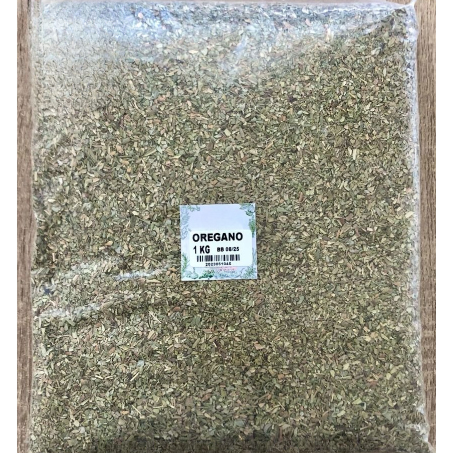 

Daun Oregano Kering 1 kg / Dried Oregano Flakes 1 kg / Dry Oregano Leaves / Oregano Kering