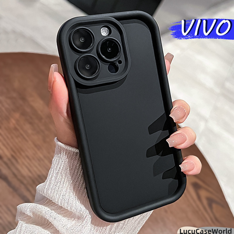 Case casing VIVO Y17S Y17 Y12 Y12s Y20 Y21 Y21s Y20s Y21a Beruang polos Silicone Lembut SoftCase hp 