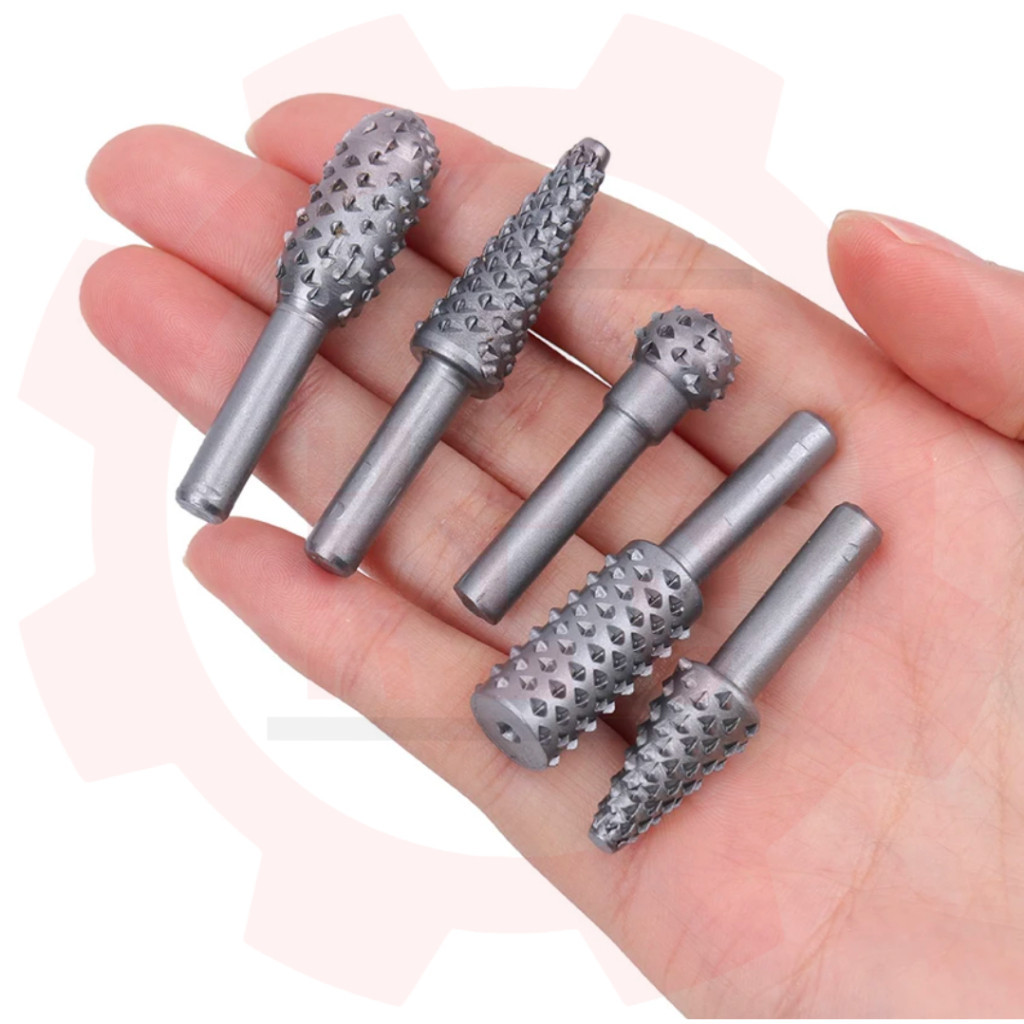 [RES] MATA BOR KIKIR UKIR KAYU TUNER 5 PCS RASP 6mm