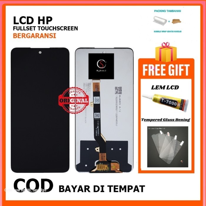 Sparepart HP LCD INFINIX HOT 11S / X6812 FULLSET Touchscreen ORI