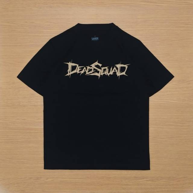 KAOS BAND Tshirt Deadsquad - Menyangkal Sangkakala Logo Cotton Combed 24s Bahan Tebal
