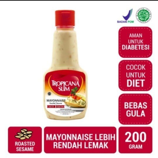 

Tropicana Slim Mayonnaise Roasted Sesame 200 Gr