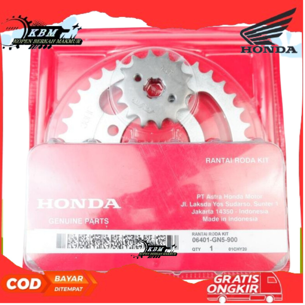 ger rantai grand - gear set astrea grand - gir motor astrea grand GN5