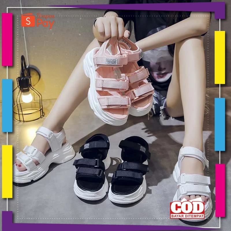[PREMIUM ORIGINAL] DS SANDAL GUNUNG WANITA KOREA (DR03)