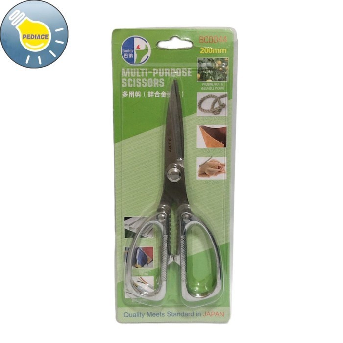 

Gunting Multifungsi 200mm BUDDY Multi-Purpose BC0044 Stainless Steel
