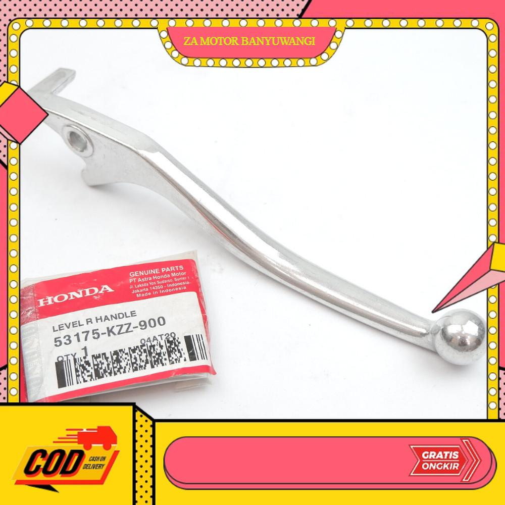 Handel kanan motor CBR 150 ori - Handle Rem Kanan KZZ Honda CRF 150 - CBR 150 53175-KZZ-900
