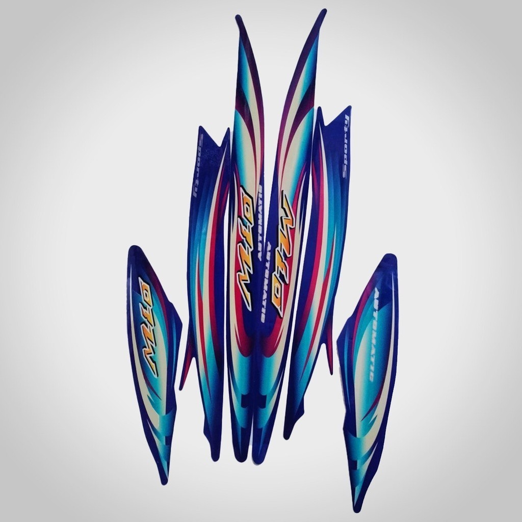 Stiker Striping & Lis Body Yamaha MIO SPORTY 2007 Lis Les Body Motor MIO SPORTY 2007