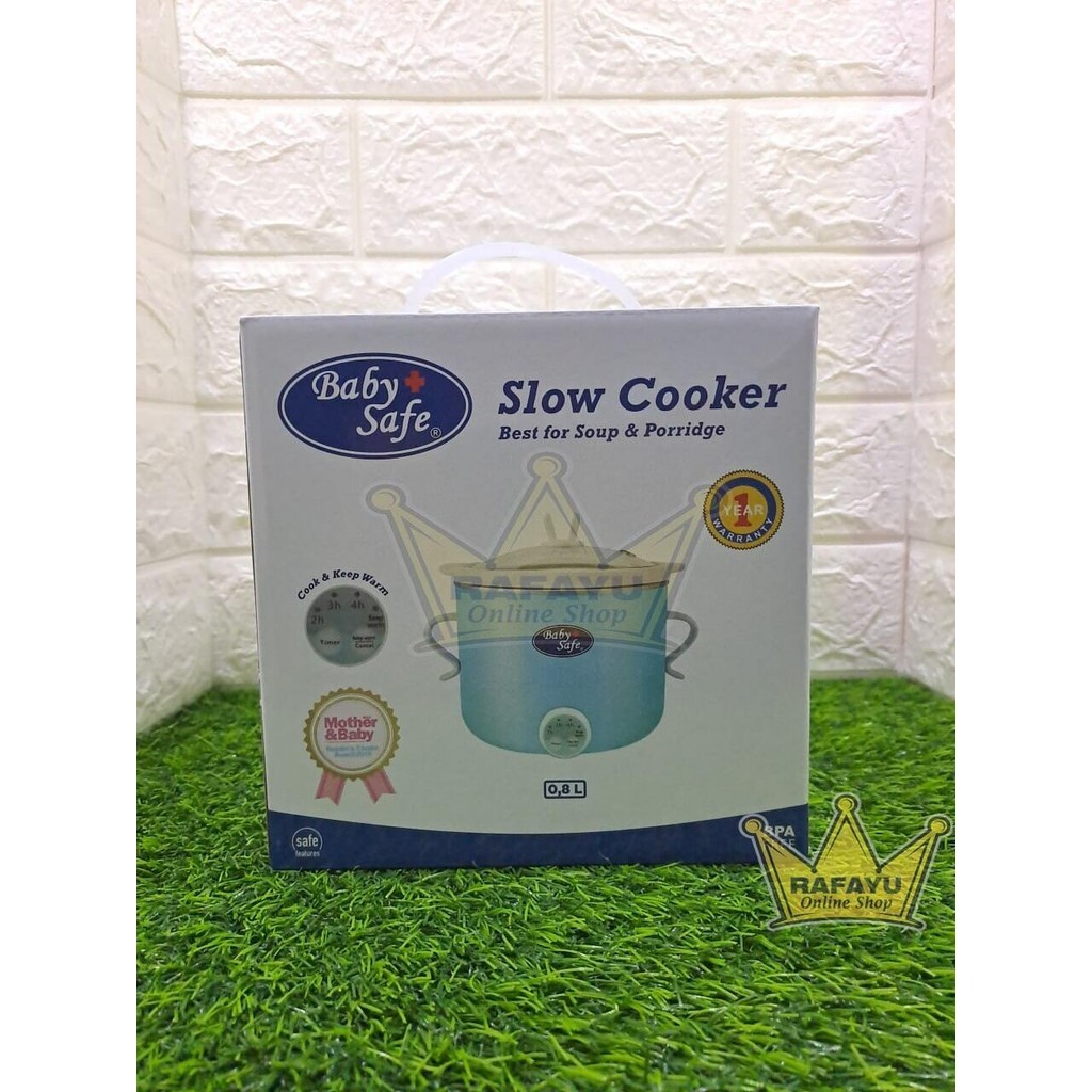 Babysafe Slow Cooker / Alat Masak MPASI Bayi / Alat Memasak Makanan Bubur Bayi