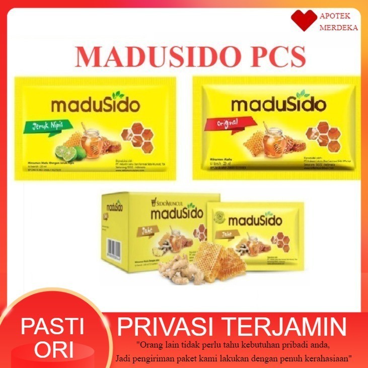 

Madusido / Madu Sido SidoMuncul Original | Jahe | Jeruk Nipis